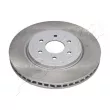 Jeu de 2 disques de frein avant ASHIKA 60-01-109C - Visuel 1
