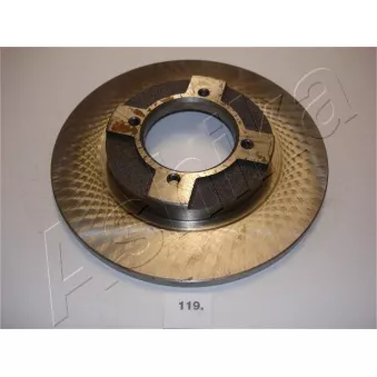 Jeu de 2 disques de frein avant ASHIKA 60-01-119