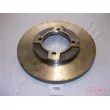 Jeu de 2 disques de frein avant ASHIKA 60-01-125C - Visuel 1