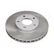Jeu de 2 disques de frein avant ASHIKA 60-01-158C - Visuel 1