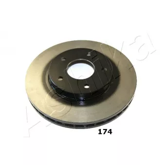 Jeu de 2 disques de frein avant ASHIKA 60-01-174