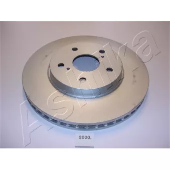 Jeu de 2 disques de frein avant ASHIKA 60-02-2000