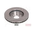 Jeu de 2 disques de frein avant ASHIKA 60-02-2022C - Visuel 2