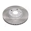 Jeu de 2 disques de frein avant ASHIKA 60-02-2030C - Visuel 1