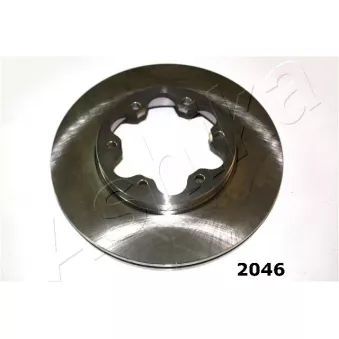 Jeu de 2 disques de frein avant ASHIKA 60-02-2046