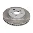 Jeu de 2 disques de frein avant ASHIKA 60-02-2050C - Visuel 1