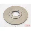 Jeu de 2 disques de frein avant ASHIKA 60-02-214C - Visuel 1