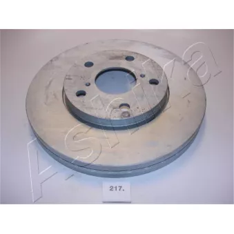 Jeu de 2 disques de frein avant ASHIKA 60-02-217