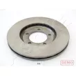 Jeu de 2 disques de frein avant ASHIKA 60-02-220C - Visuel 2