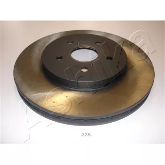 Jeu de 2 disques de frein avant ASHIKA 60-02-225