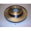 Jeu de 2 disques de frein avant ASHIKA 60-02-236C - Visuel 1