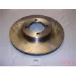 Jeu de 2 disques de frein avant ASHIKA 60-02-240C - Visuel 1