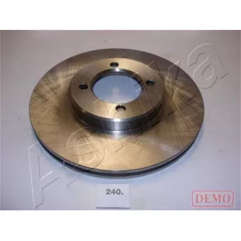 Jeu de 2 disques de frein avant ASHIKA 60-02-240C