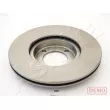 Jeu de 2 disques de frein avant ASHIKA 60-02-240C - Visuel 2