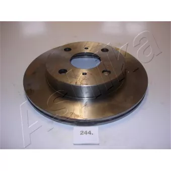 Jeu de 2 disques de frein avant ASHIKA 60-02-244
