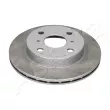 Jeu de 2 disques de frein avant ASHIKA 60-02-244C - Visuel 1