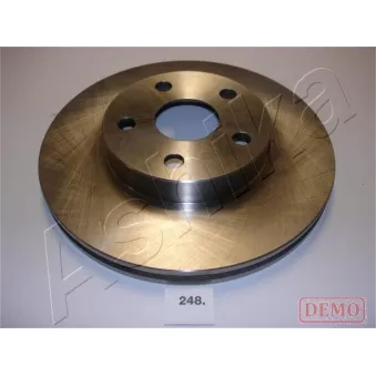 Jeu de 2 disques de frein avant ASHIKA 60-02-248C