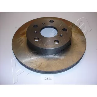 Jeu de 2 disques de frein avant ASHIKA 60-02-253