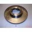 Jeu de 2 disques de frein avant ASHIKA 60-02-254C - Visuel 1