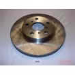 Jeu de 2 disques de frein avant ASHIKA 60-02-258C - Visuel 1