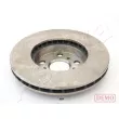 Jeu de 2 disques de frein avant ASHIKA 60-02-258C - Visuel 2
