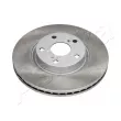 Jeu de 2 disques de frein avant ASHIKA 60-02-264C - Visuel 1