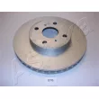 Jeu de 2 disques de frein avant ASHIKA 60-02-276 - Visuel 1