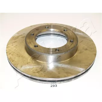 Jeu de 2 disques de frein avant ASHIKA 60-02-293