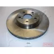 Jeu de 2 disques de frein avant ASHIKA 60-02-294C - Visuel 1