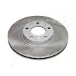 Jeu de 2 disques de frein avant ASHIKA 60-03-309C - Visuel 1