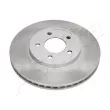 Jeu de 2 disques de frein avant ASHIKA 60-03-317C - Visuel 1