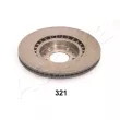 Jeu de 2 disques de frein avant ASHIKA 60-03-321 - Visuel 2