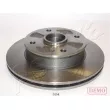 Jeu de 2 disques de frein avant ASHIKA 60-03-324C - Visuel 1
