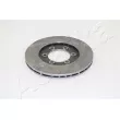 Jeu de 2 disques de frein avant ASHIKA 60-03-326C - Visuel 2