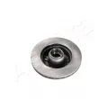 Jeu de 2 disques de frein avant ASHIKA 60-03-329C - Visuel 2