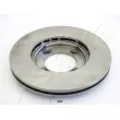 Jeu de 2 disques de frein avant ASHIKA 60-03-330 - Visuel 2