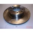 Jeu de 2 disques de frein avant ASHIKA 60-03-333C - Visuel 1