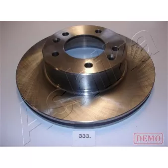Jeu de 2 disques de frein avant ASHIKA 60-03-333C