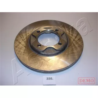 Jeu de 2 disques de frein avant ASHIKA 60-03-335C