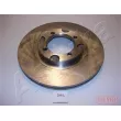 Jeu de 2 disques de frein avant ASHIKA 60-03-341C - Visuel 1