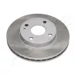Jeu de 2 disques de frein avant ASHIKA 60-03-344C - Visuel 1