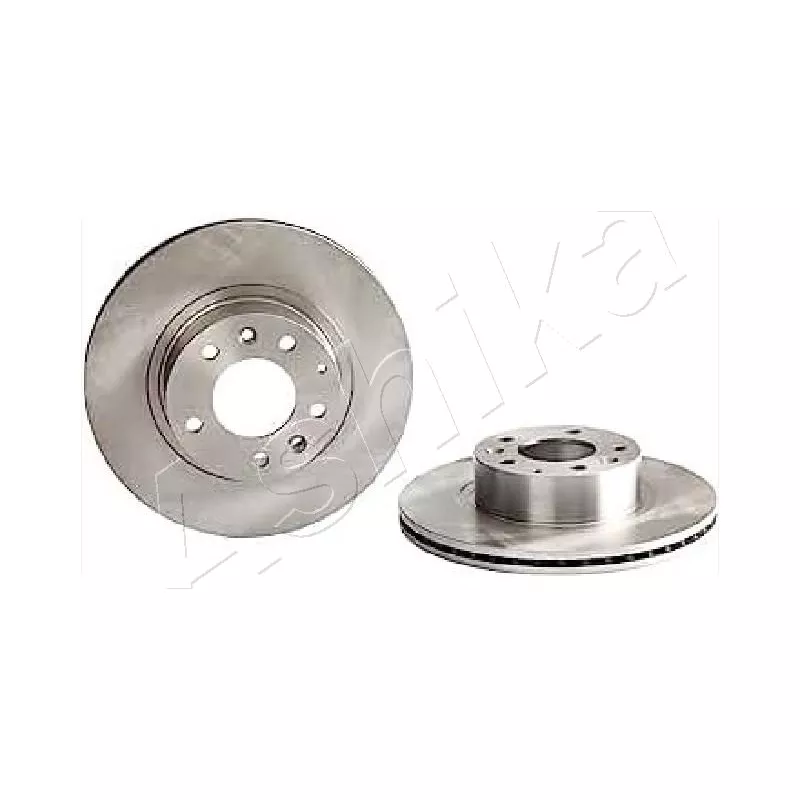 Jeu de 2 disques de frein avant ASHIKA 60-03-350C