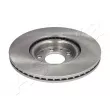 Jeu de 2 disques de frein avant ASHIKA 60-03-351C - Visuel 2