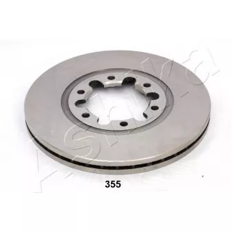 Jeu de 2 disques de frein avant ASHIKA 60-03-355
