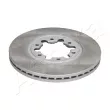 Jeu de 2 disques de frein avant ASHIKA 60-03-355C - Visuel 1