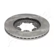 Jeu de 2 disques de frein avant ASHIKA 60-03-355C - Visuel 2