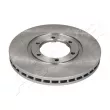 Jeu de 2 disques de frein avant ASHIKA 60-03-357C - Visuel 1