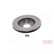 Jeu de 2 disques de frein avant ASHIKA 60-03-363C - Visuel 2