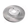 Jeu de 2 disques de frein avant ASHIKA 60-03-370C - Visuel 1