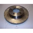 Jeu de 2 disques de frein avant ASHIKA 60-03-384 - Visuel 1